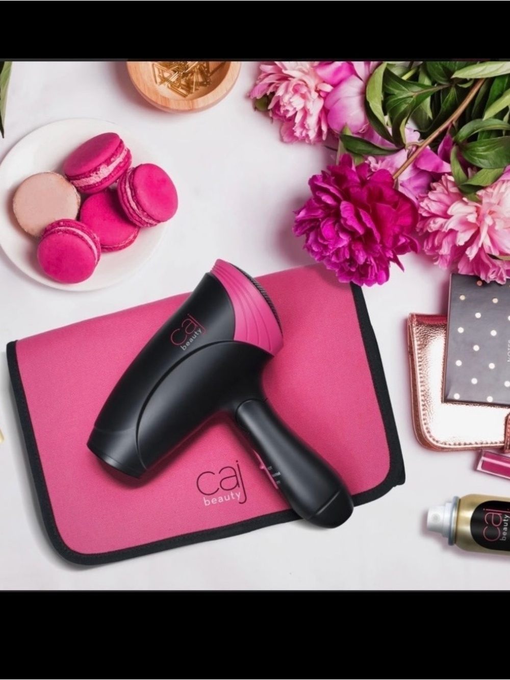 Volumizing Travel Hair Dryer — Hot Pink - Picture 5 of 5